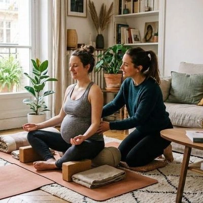 Online prenatal yoga class