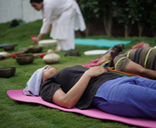 Sound healing practice