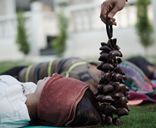 Sound healing workshop at Veda Yoga Ashram 8