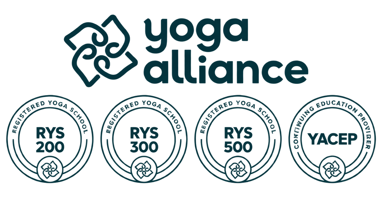 Veda Yoga Ashram recognition logos