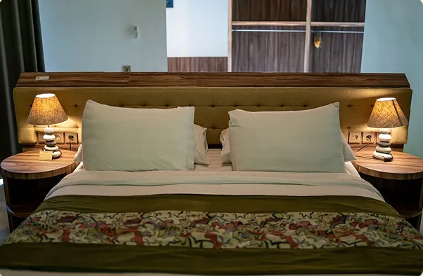 Food and accommodation at Veda Yoga Ashram
