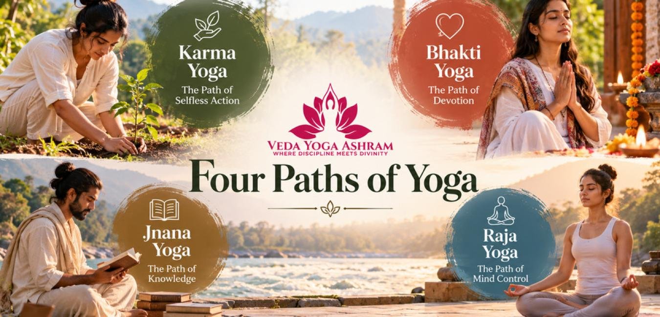 Four path of Yoga
